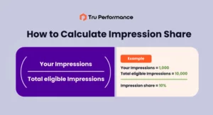 How to calculate impression share